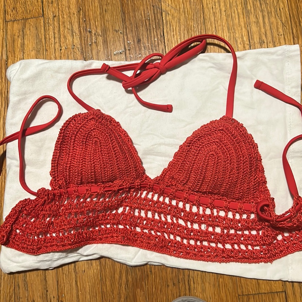 Red Bikini Top